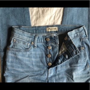 Madewell 9’ high-rise Skinny Jeans